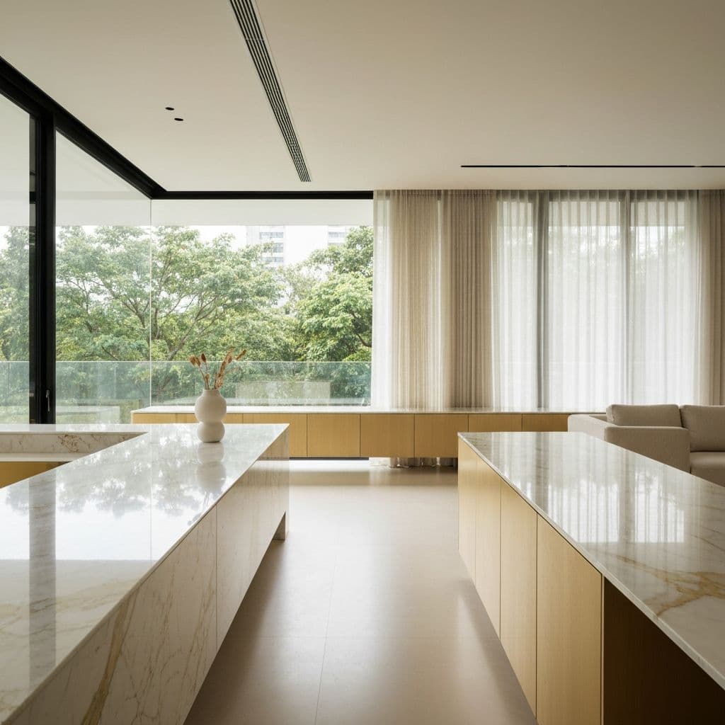 Modern Singapore home with understated luxury